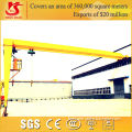 Single Leg Warehouse Indoor Half Gantry Crane